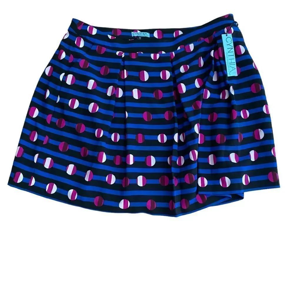 Cynthia Rowley Pleated Skirt Size 16 New With Tags